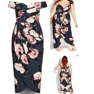 NWT Dark Blue Dress - Size: 18 / M